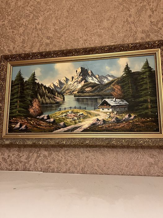 Картина антикварная Германия