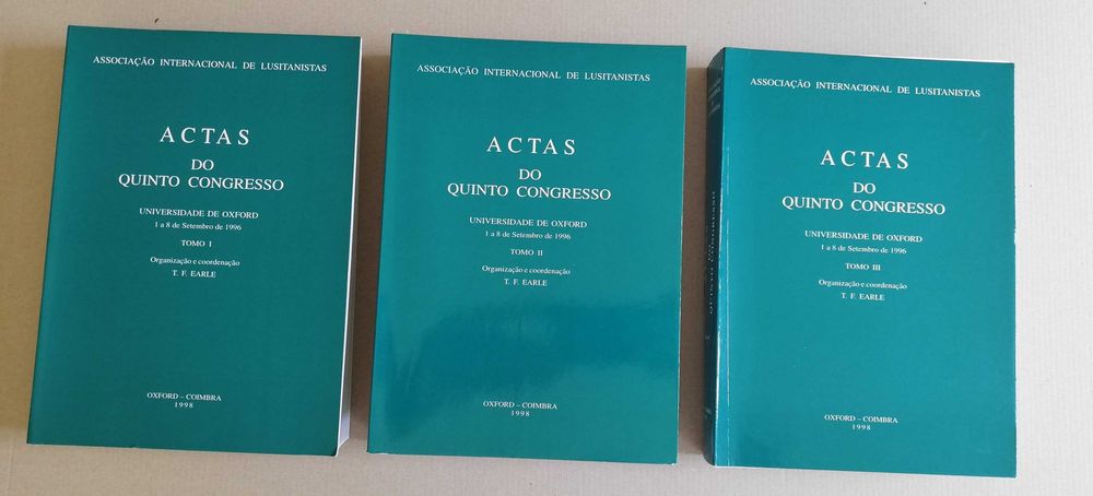 Actas do Quinto Congresso da Associação Internacional de Lusitanistas