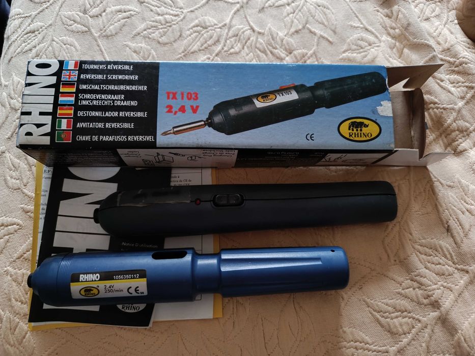 2 Aparafusadoras elétricas