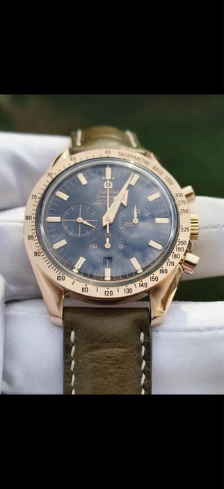 Omega Broad Arrow Rose Gold 42 mm