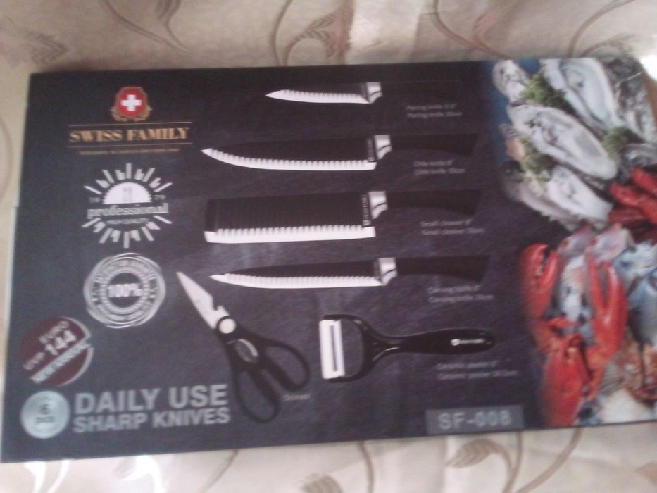 Гострі ножі для різних потреб