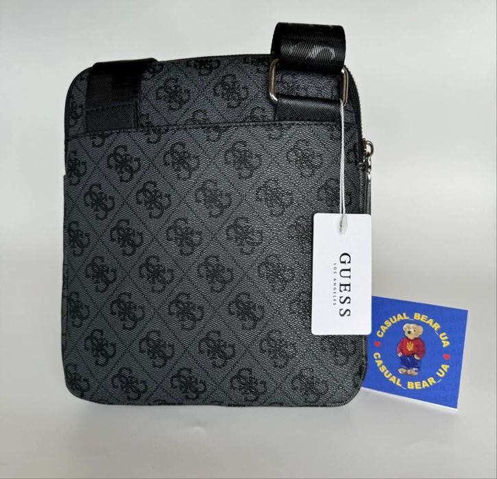 Чоловіча плоска барсетка, сумка GUESS Vezzola