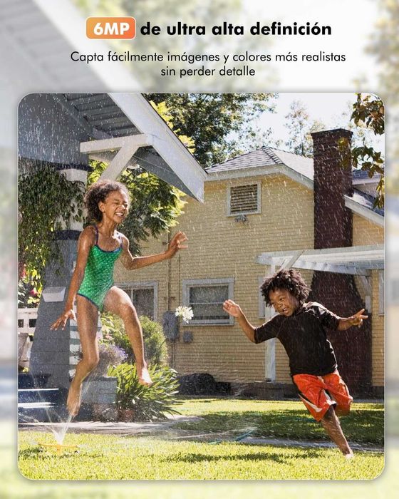 Dupla câmera vigilância WiFi c/painel solar e bateria +garantia 3 anos