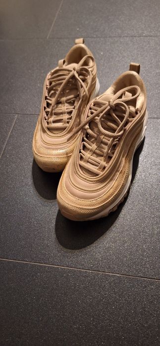Sneakersy Nike air max 97 Złote złoty r. 38