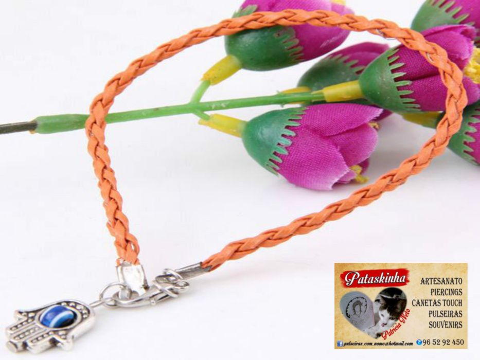 pulseiras Hamsã contra inveja e mau olhado