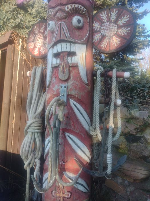 Stary bloczek okretowy solidny