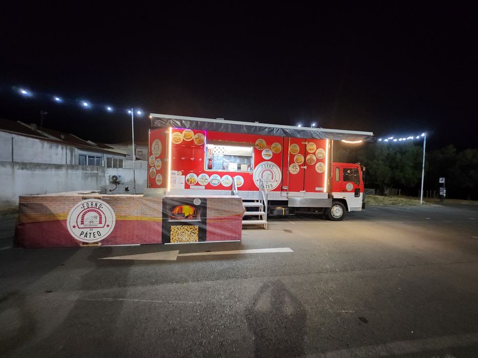 Camião roulote Clássico street food Auto Bar