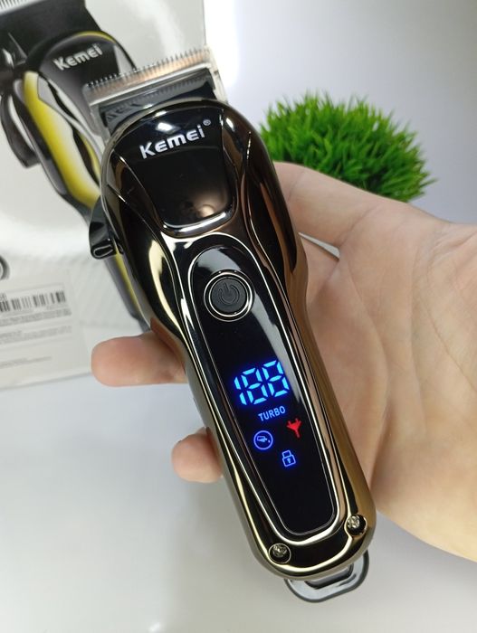 ‼️ПРОФЕСІЙНА‼️ Машинка для стрижки Kemei KM-1990 USB Триммер Шейвер ‼️