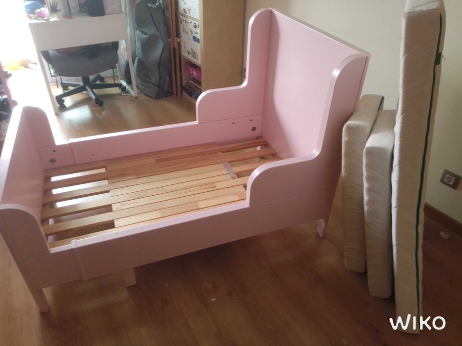 Cama criança/adolescente extensível, com colchão