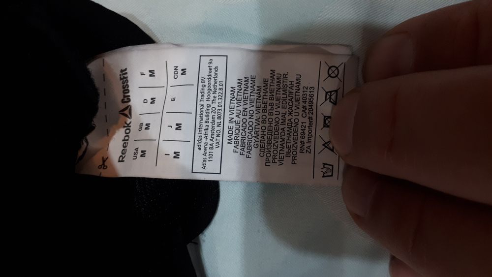 Перчатки для тренинга Reebok CF U GRIP GLV CD7268 цвет: черный