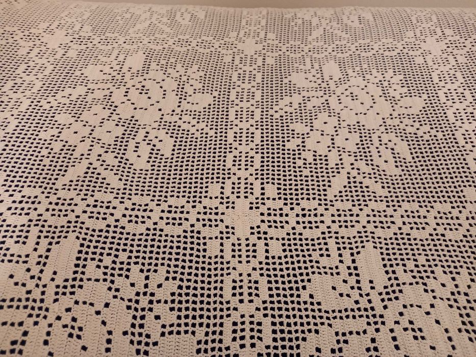 Colchas em crochet