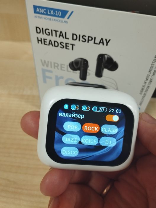 Bluetooth TWS навушники ANC LX-10 | Шумозаглушення, ENC, 7 годин робот