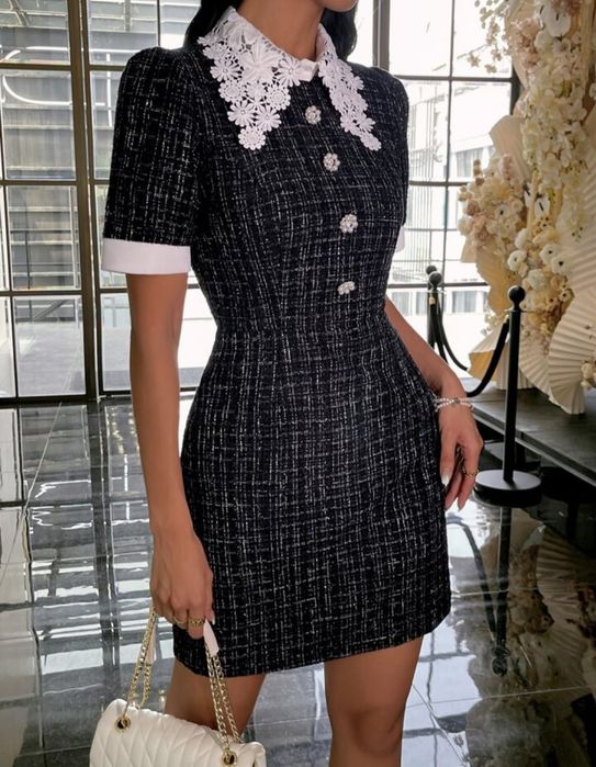 Eleganterrimo vestido de entrada da nova estação