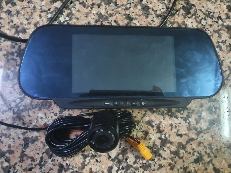 Camara de marcha a traz com monitor