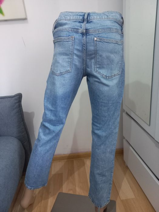 Spodnie jeansowe damskie xs. Hm. Stan idealny