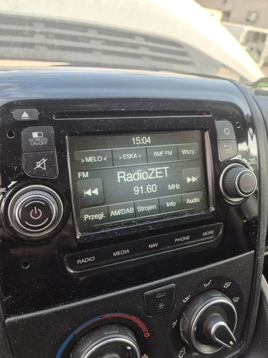 RADIO 250 CONTINENTAL VP2 NAVI ROZKODOWANE FIAT PEUGEOT CITROEN