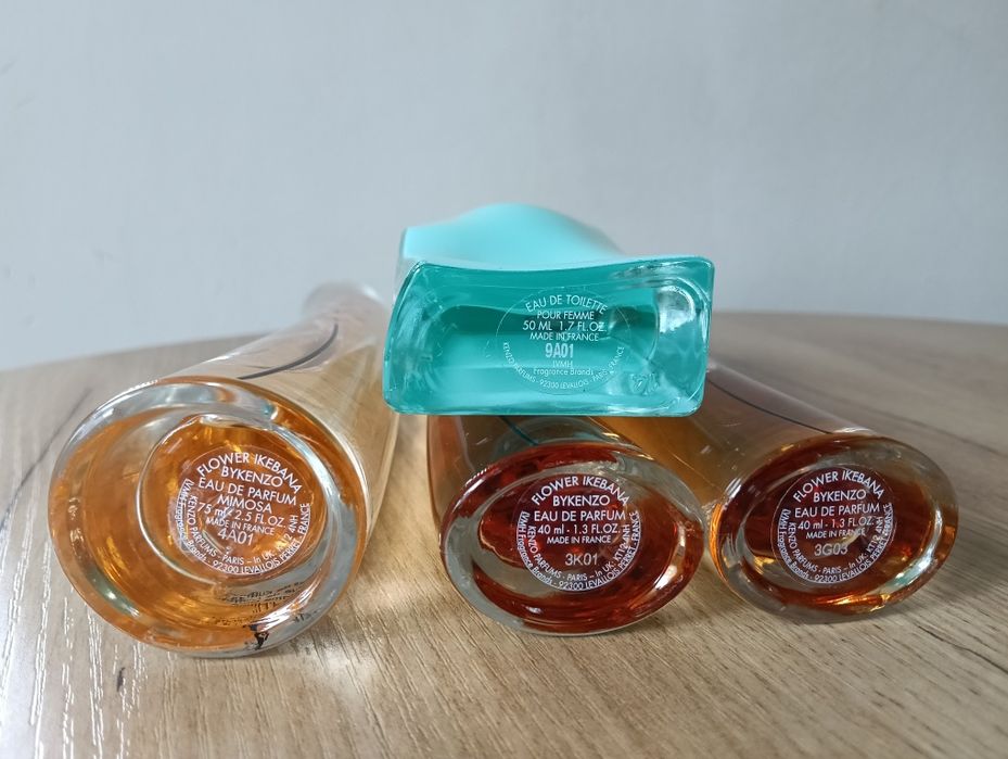 2xKenzo Amour Flower ikebanana 40ml woda perfumowana Kenzo Amour Flower ikebanana Minosa 75ml woda perfumowana Kenzo Aqua 50ml woda Toaletowa