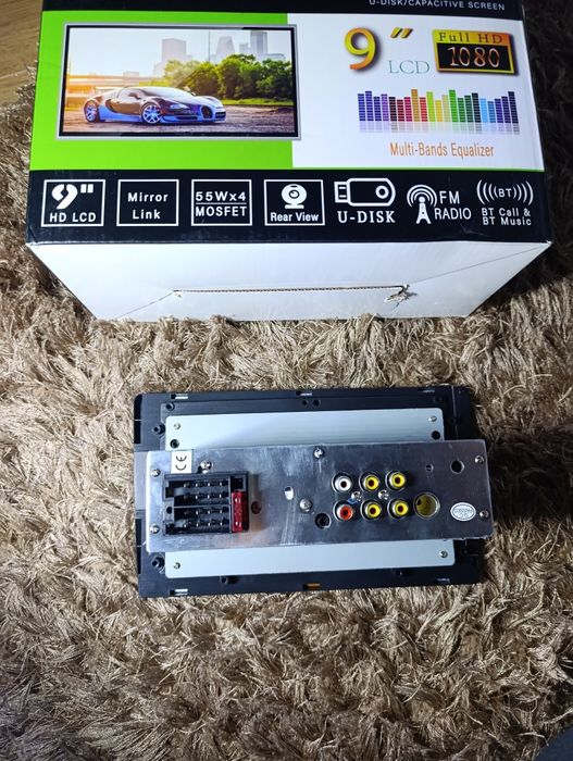 Автомагнітола 1дін 9"