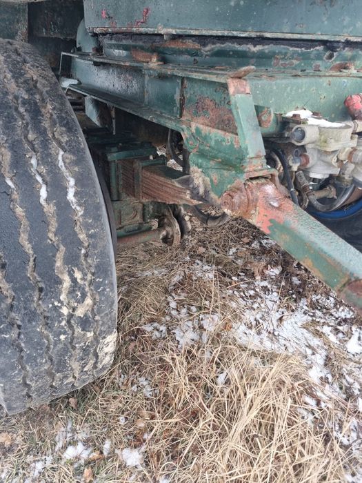 Przyczepa rolnicza niemiecka wywrot wywrotka