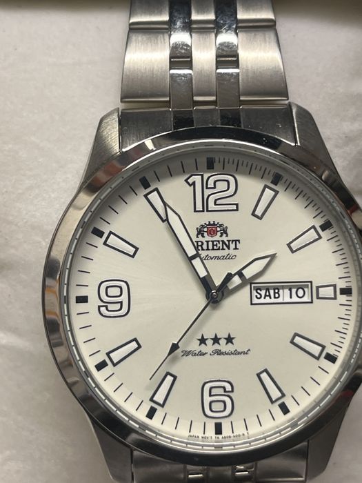 Orient classico automatico com caixa e papeis