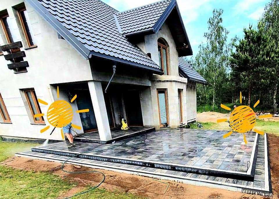 BRUKARSTWO układanie kostki brukowej