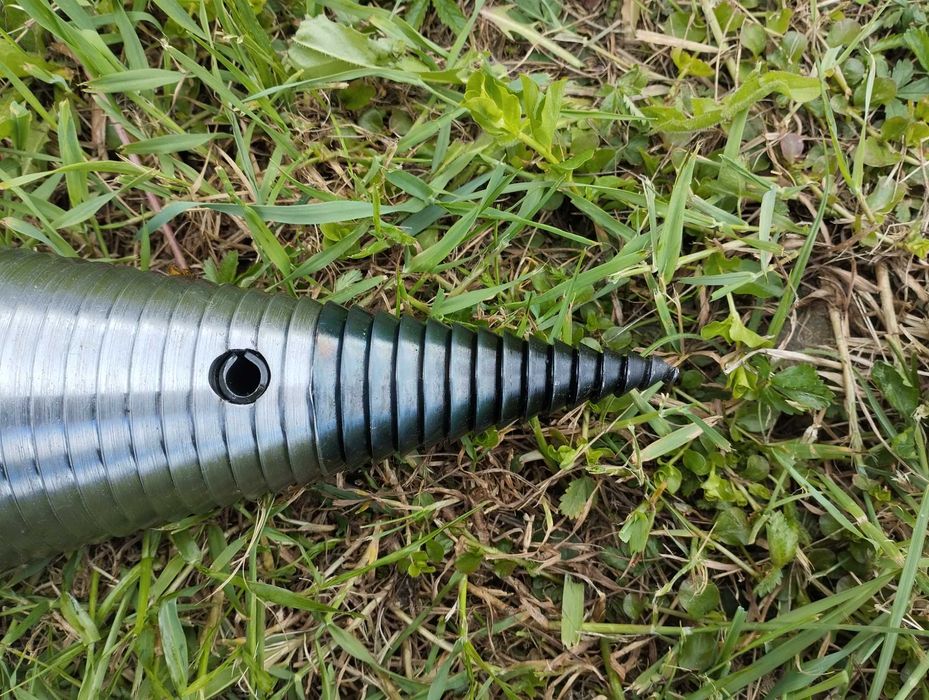 Łuparka świdrowa WOM do ciągnika 100mm / stożek / świder do drewna