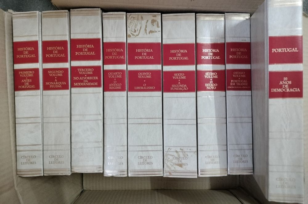 Enciclopédias 19 volumes História de Portugal