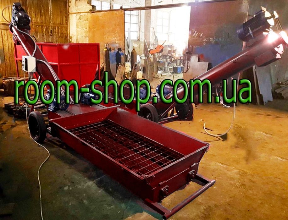 Шнековые погрузчики, разгрузчик вагонов, хоппер, навантажувач, шнек