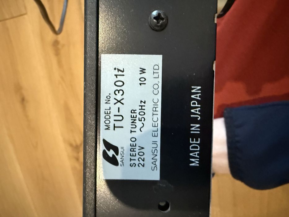 Tuner radiowy Sansui TU-X301i – sprawny