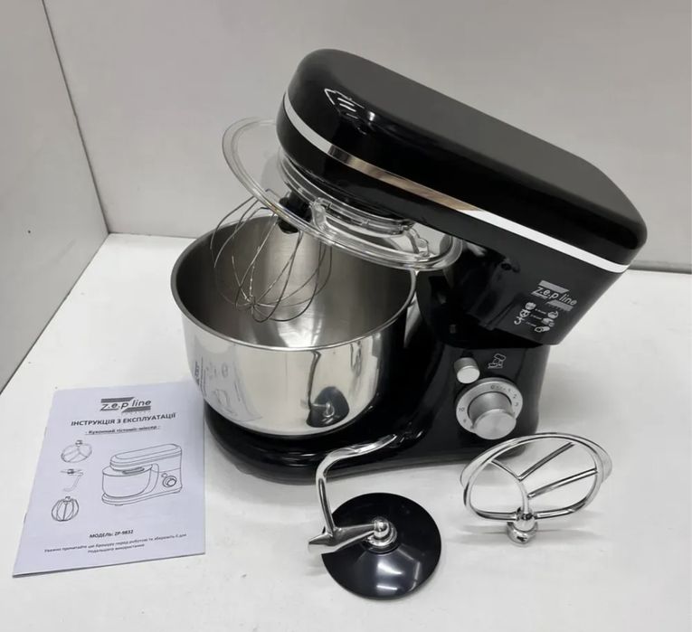 Тістоміс 3500Вт Тістоміс для будинку ZP-9832 Планетарні міксери 5л
