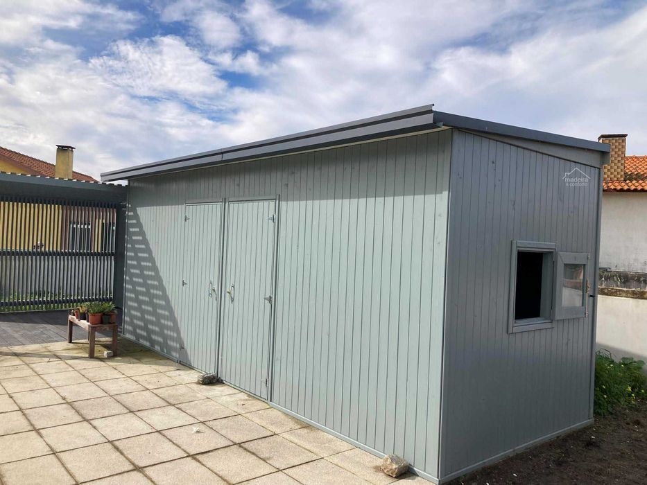 abrigo de jardim - Madeira&Conforto - cmb.17