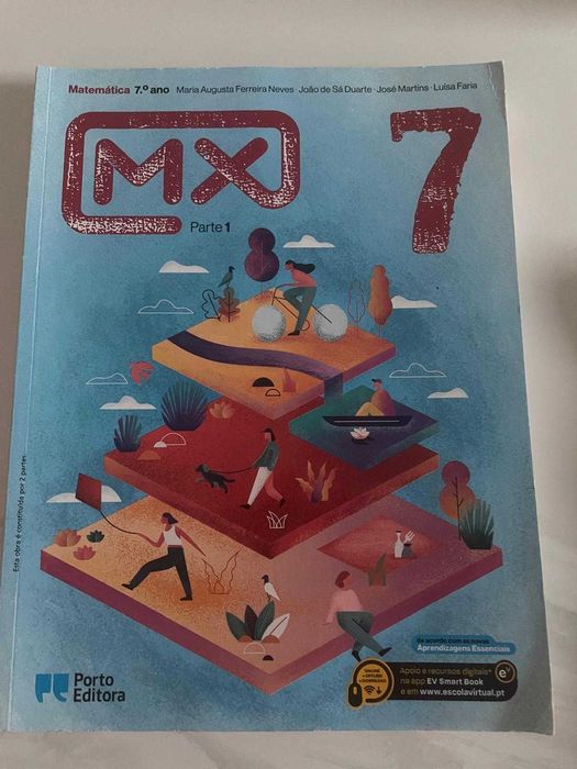 MX - Manual de matemática (1 e 2) do 7º Ano