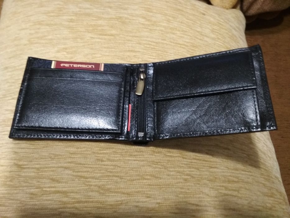 Portfel męski ochrona kart nowy