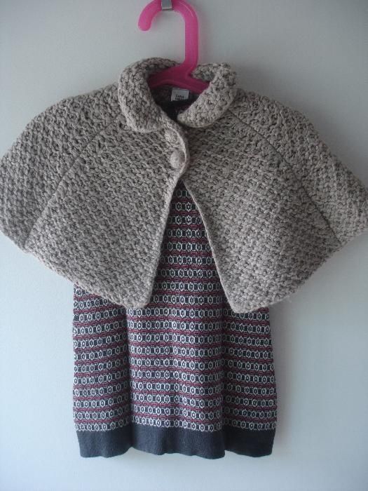 Vestido de malha Zara (Tm 9-12)