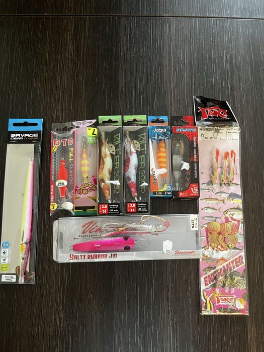 Zestaw przynęt morskich - 9 przynęt