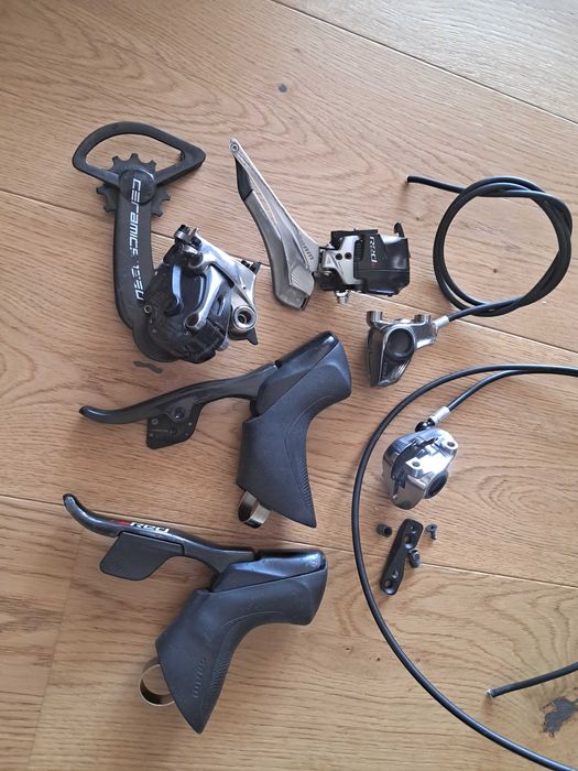 SRAM Red eTap HRD 2x11 – kompletna grupa + 2 kasety – sprawna
