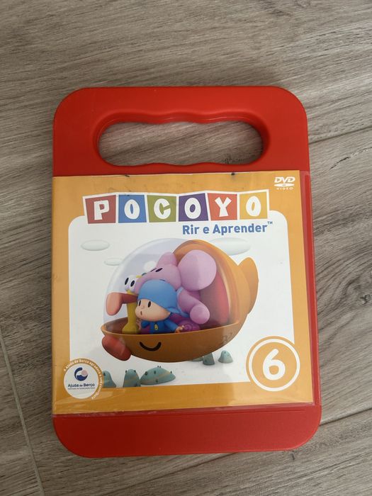 Pocoyo DVD Vol. 5 e Vol. 6 (Originais, usados)
