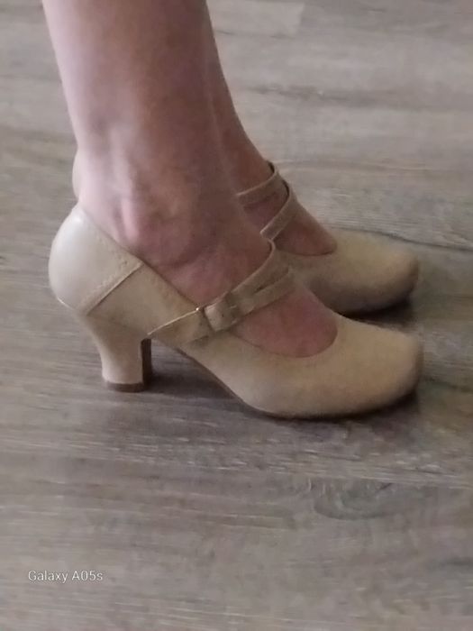 Шкіряні туфлі бренду HOTTER(Англія) 37.5р