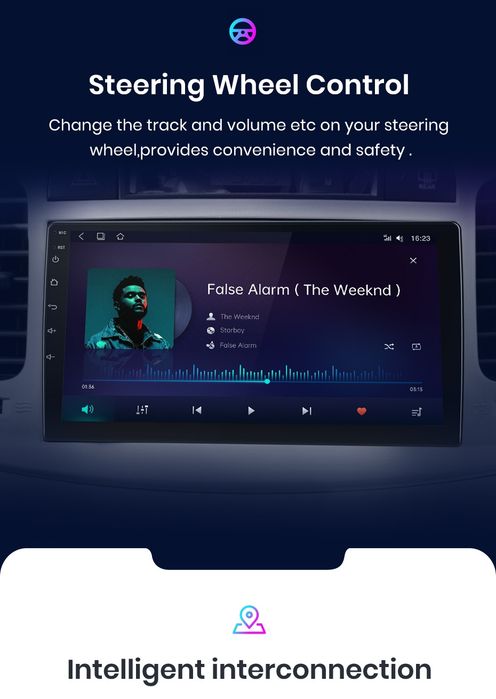 Rádio 9" android Volkswagen Polo 2001-09 CARPLAY WIFI GPS 2/32GB Novo