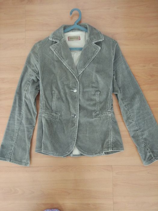 Blazer Cinzento e Verde