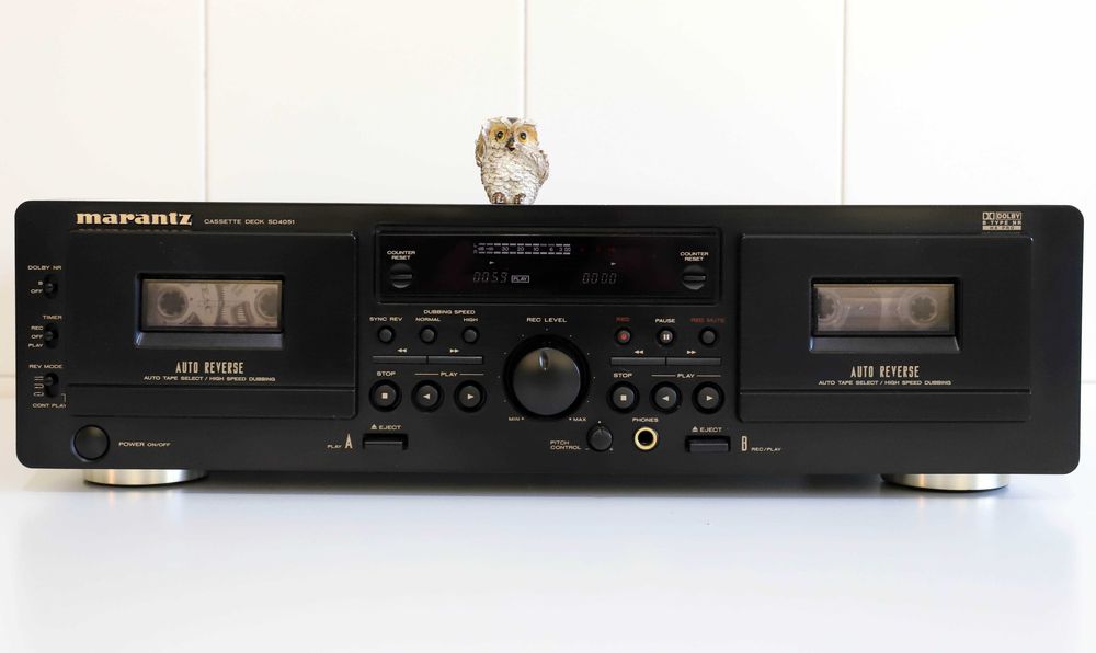 Marantz SD-4051 Duplo Tape Deck Cassetes autoreverse