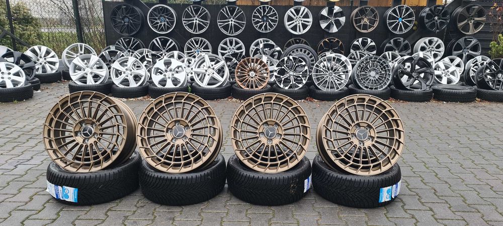 Felgi aluminiowe 19" 5x112 8J ET35 Mercedes Bmw Audi VW Cupra Seat itp