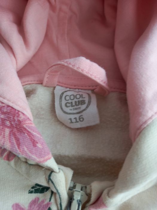 Dres, dresik dziewczęcy z motywem kwiatowym, Cool Club, rozmiar 116