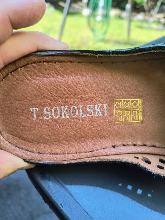 Klapki skórzane damskie rozmiar 39