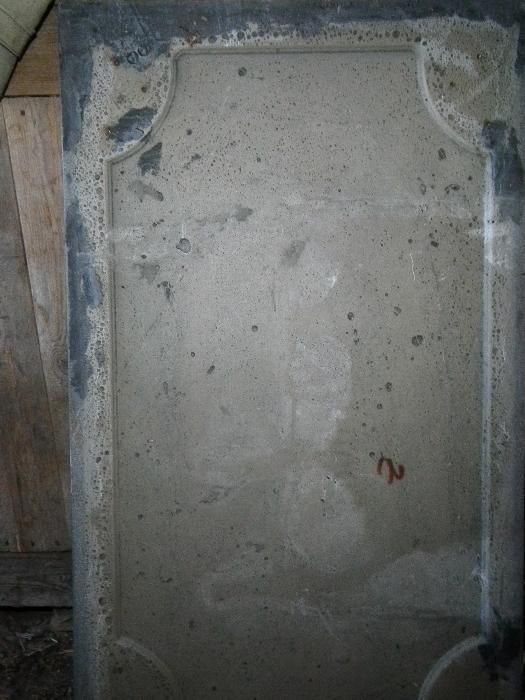 Betonowy blat stołowy do ogrodu