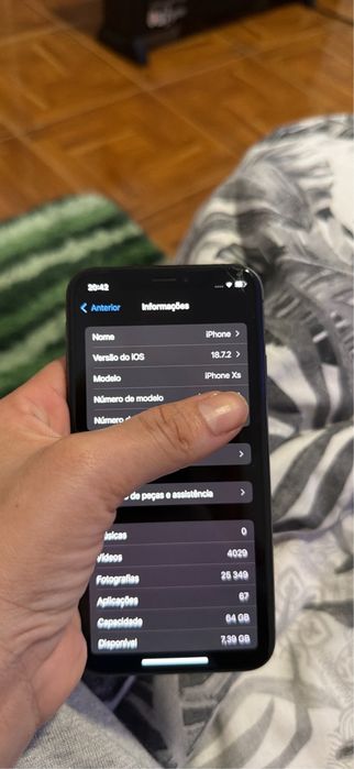 IPhone XS 64gb Preto