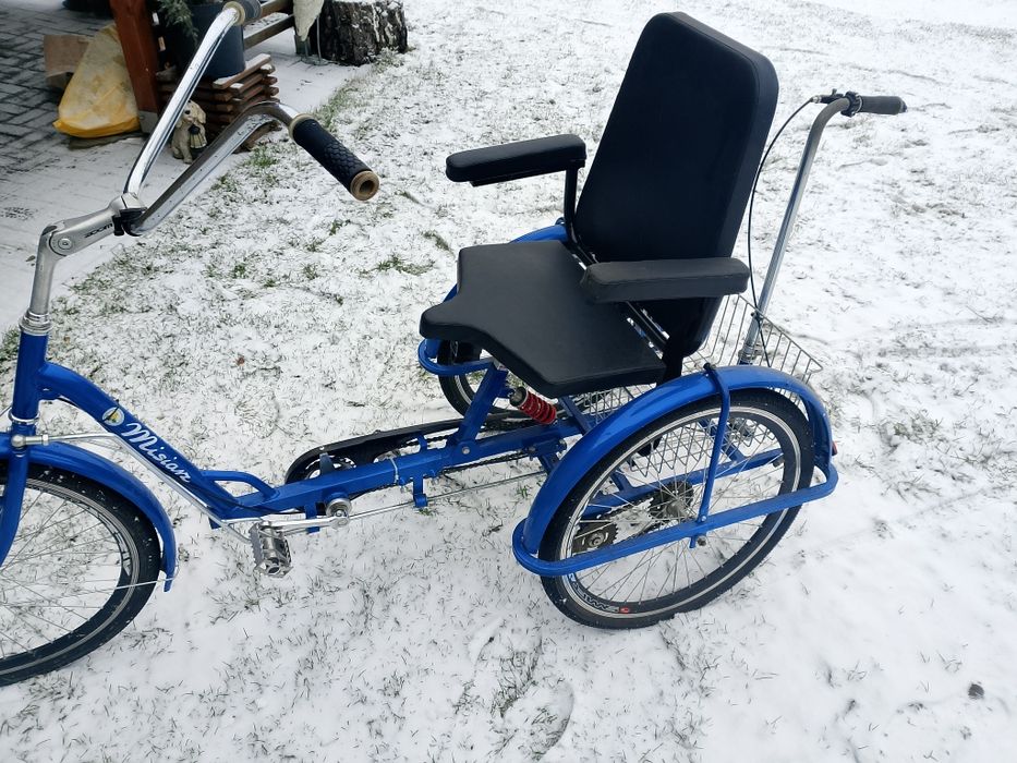Rower Misiarz rehabilitacyjny   trzykołowy składany