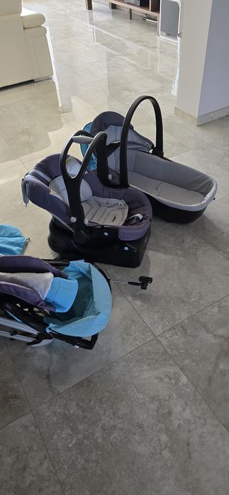 Wózek 3 w 1 oddam za darmo Chicco składany w parasolkę