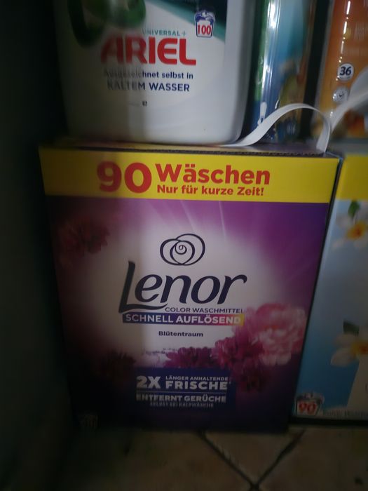 Proszek lenor color 90 pran niemiecki