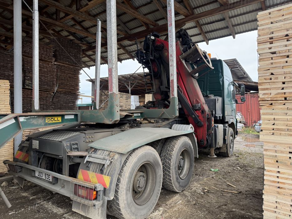 Лісовоз Volvo FMx460 6x6 Euro5+причеп (свіжопригнаний) 114тис пробігу